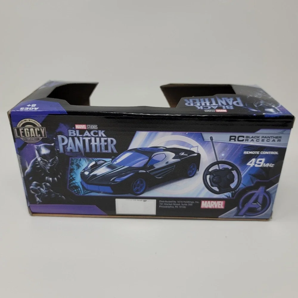 Marvel Studios Black Panther RC Race Car Remote Control For Kids‎ 49MHz Ages 8+